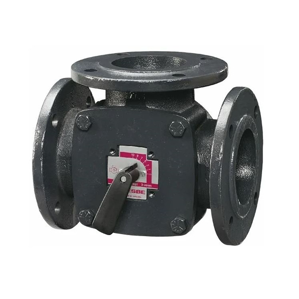 Трехходовые клапаны фланцевые Danfoss